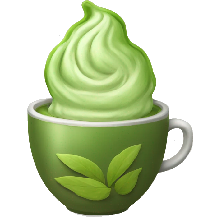 Matcha tea emoji