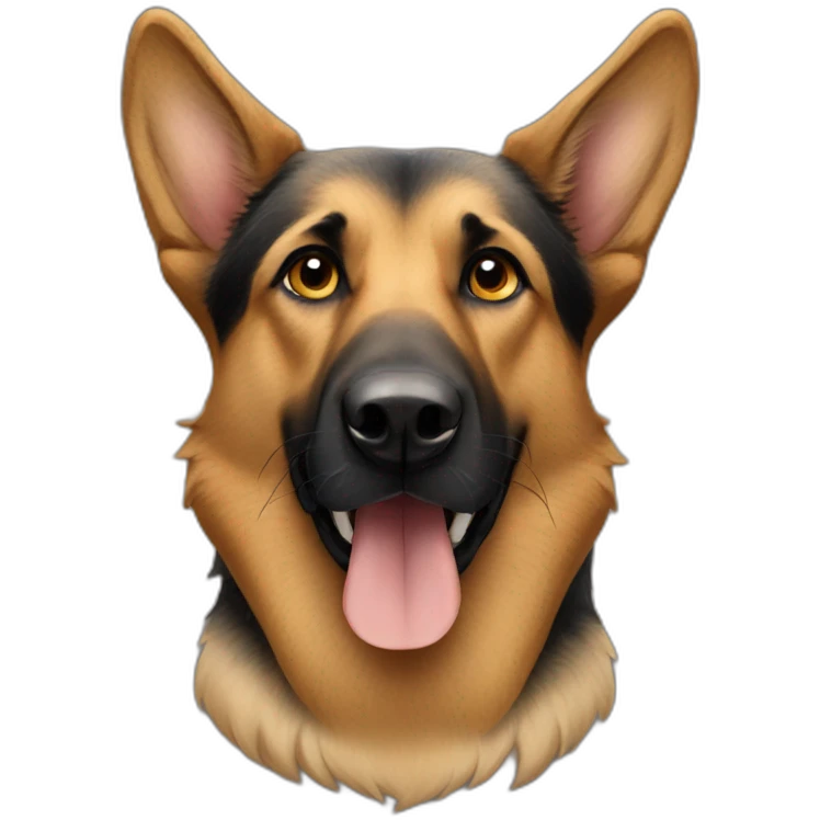 Jewish German Shephard emoji