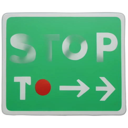 stop ad sign emoji