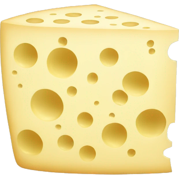 Swiss cheese emoji