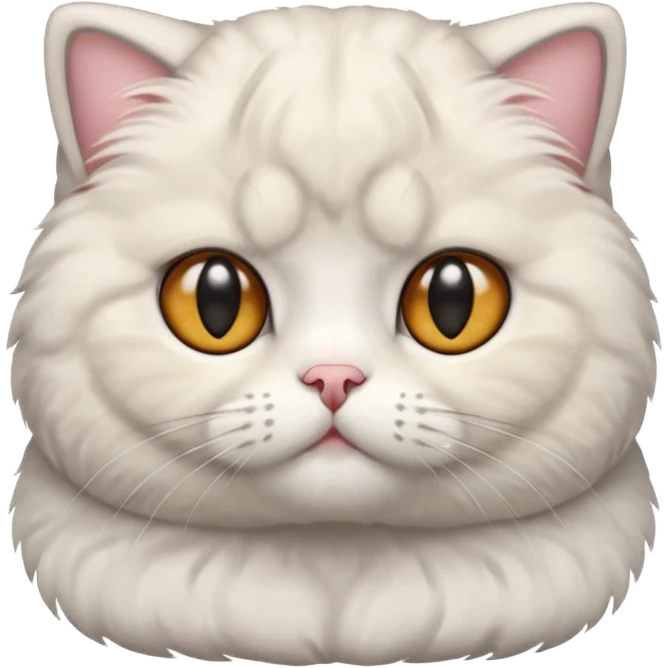 Scottish Fold Cute cat emoji