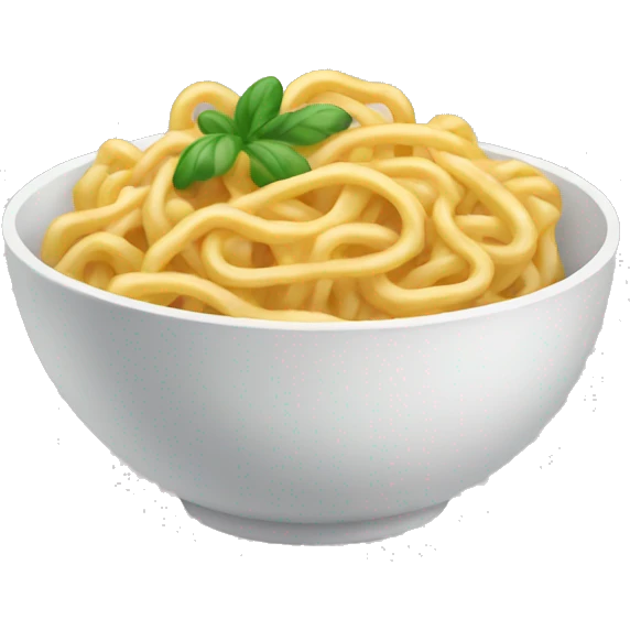 bowl of noodles emoji