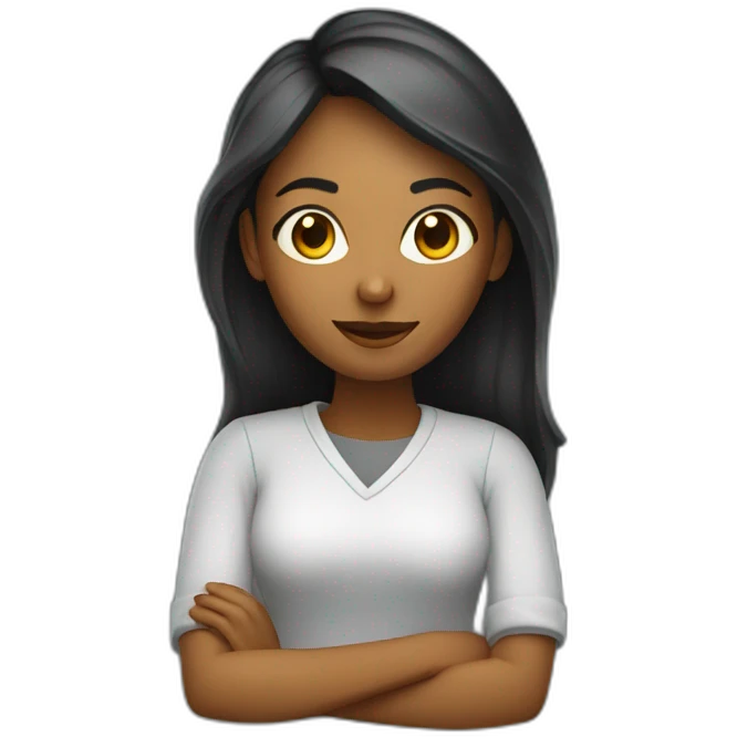 web developer woman working emoji