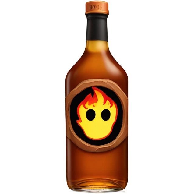 Fireball whiskey  emoji
