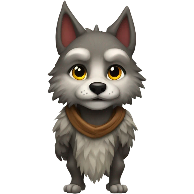 Wolf gnome emoji