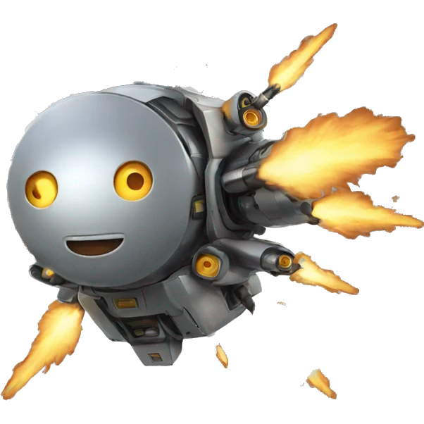 robot  explosion emoji