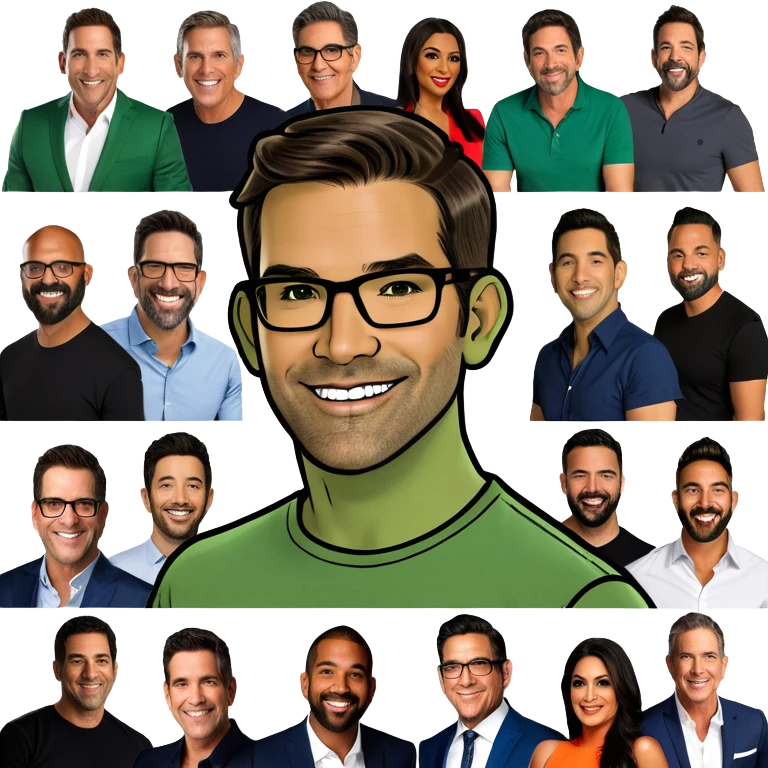 Tefi, Lewis Howes, Daniel G, Jay Shetty,Grant Cardone, Tai Lopez, Josh King Madrid, Alex Hormozi, Iman Gadzhi, Daniel G, Branden Condy, Patrick Bet-David, Dan Henry, Luke Belmar, Shelby Sapp, Leila Hormozi, Tefi Valenzuela novio, business partner, influencers, millionaire  emoji