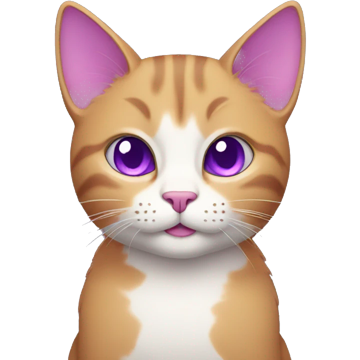 purple cat emoji
