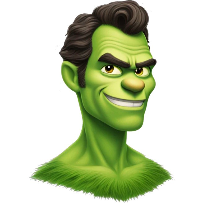henry cavill as grinch emoji