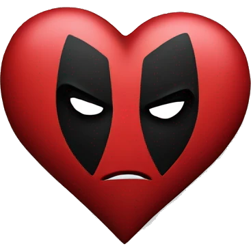Deadpool Heart emoji