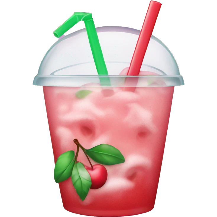 Alani cherry slush drink  emoji