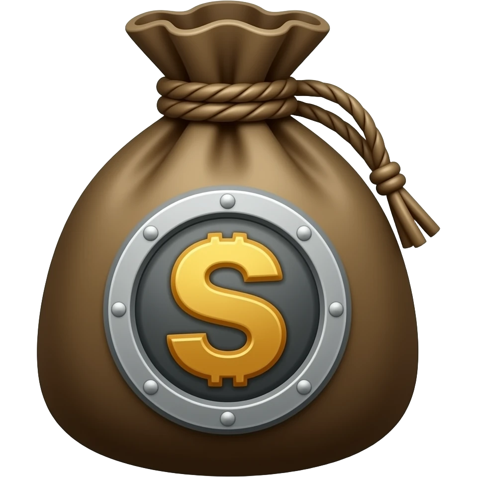 Viking money pouch emoji