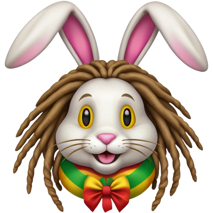 rasta easter bunny emoji
