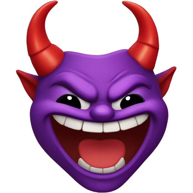 Laughing devil emoji emoji