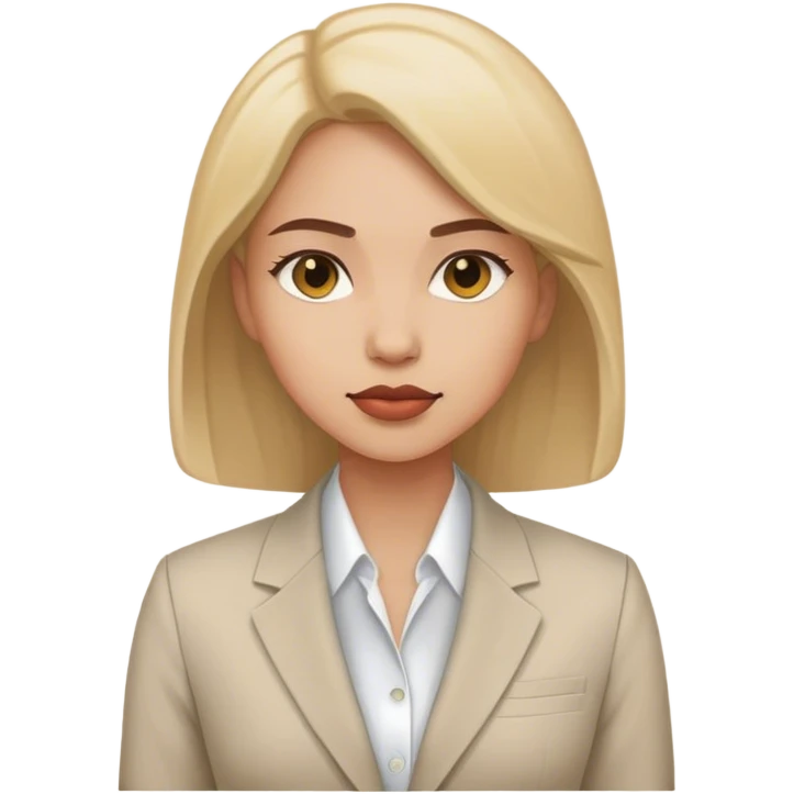 woman simple suit jacket emoji