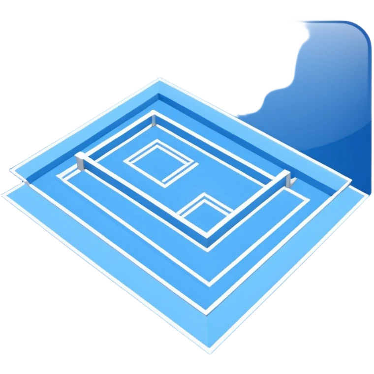 blue hard construction drawing emoji