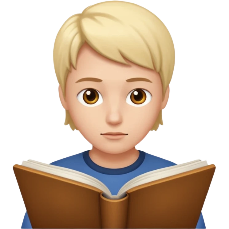 человек читает emoji