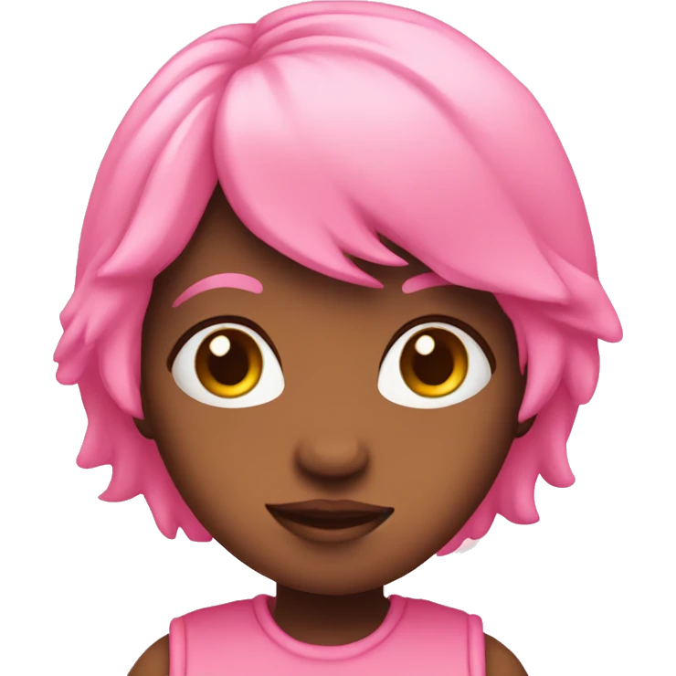 Pink cute  emoji