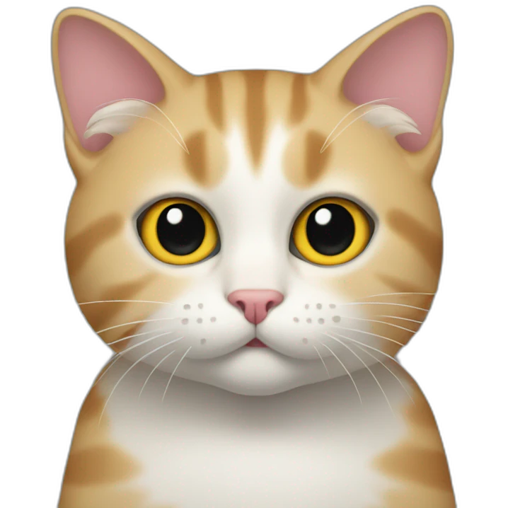 Cat holding a file emoji