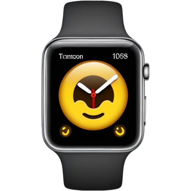 old digital watch emoji