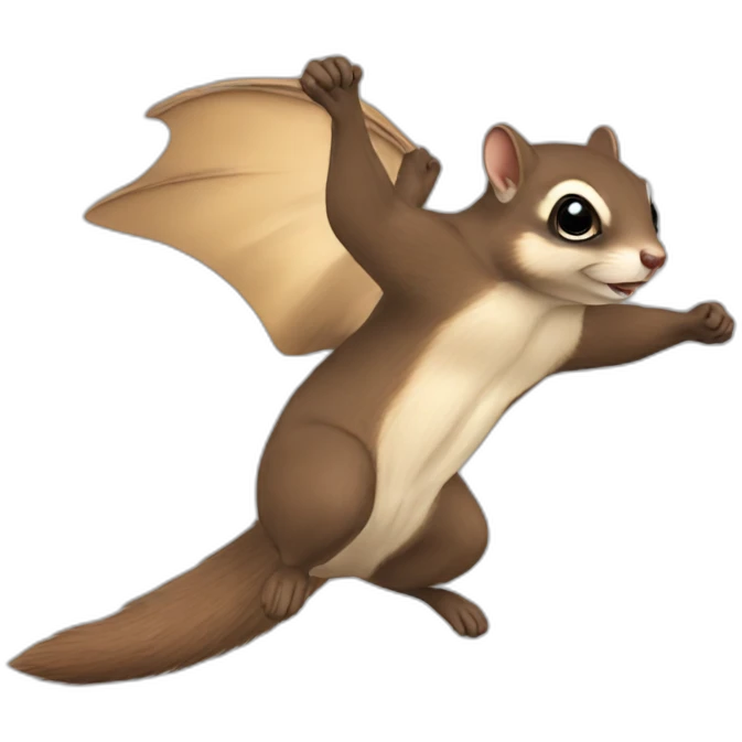 flying-squirrel emoji