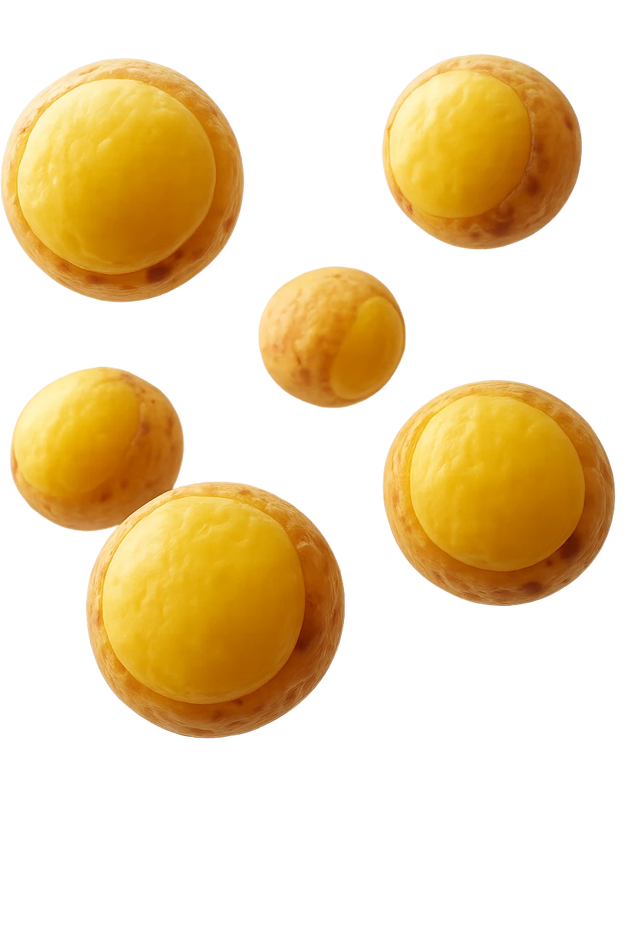 adipociti (cellule gialle) anatomiche realistiche fluttuano in aria emoji