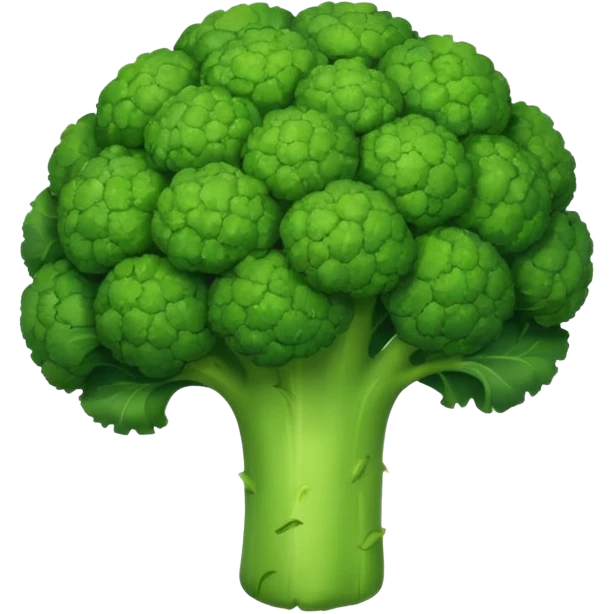 Cartoon Brocoly emoji