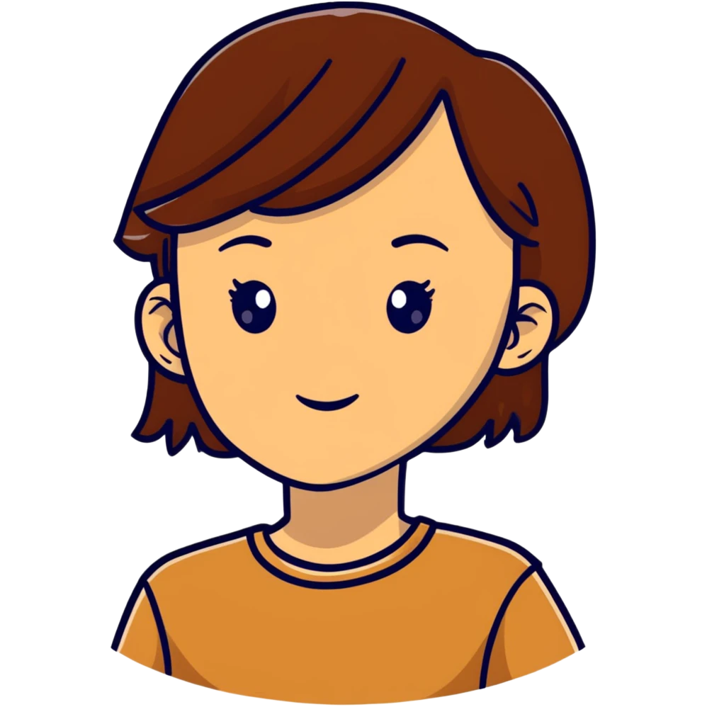 Tan girl with brown hair side eyeing emoji