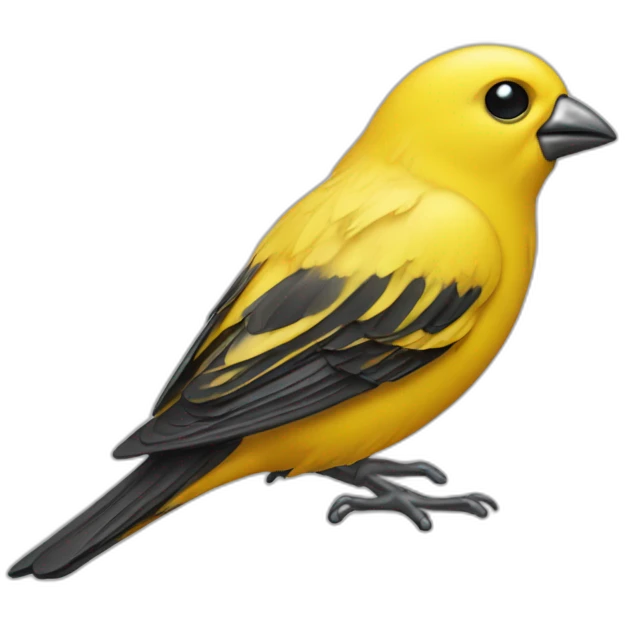 canary dead on its back with Xs for eyes emoji