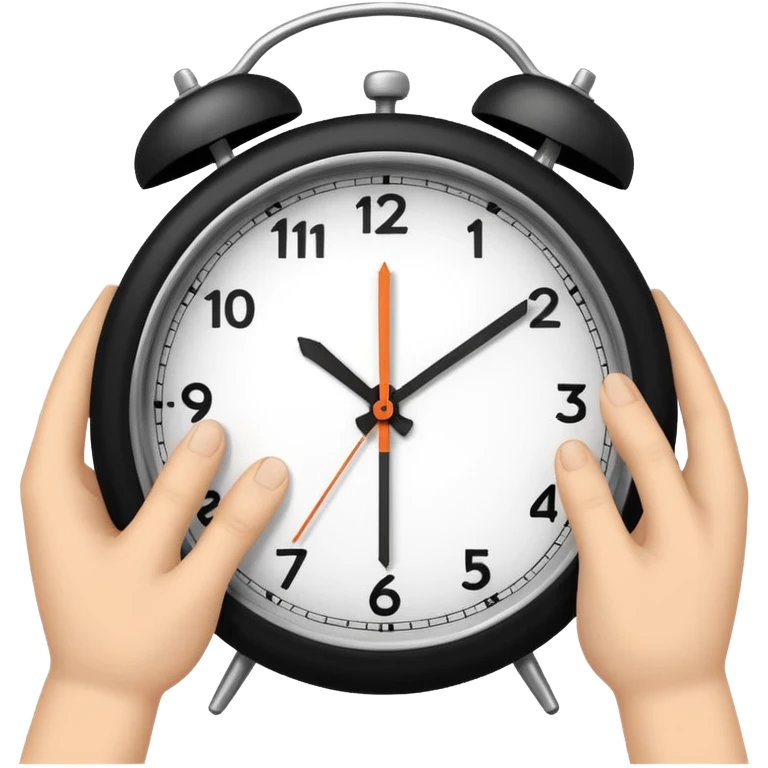 Daylight savings emoji