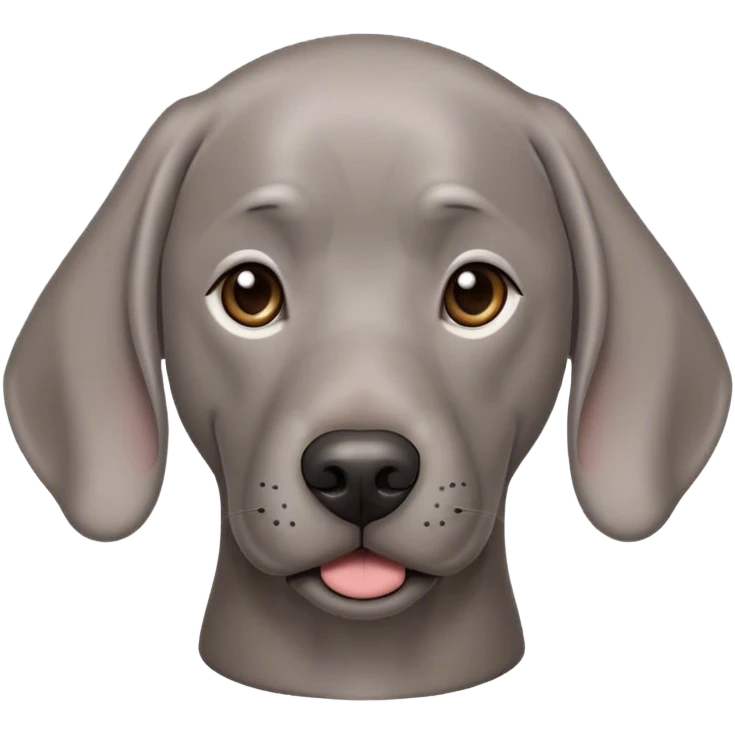 weimaraner emoji emoji
