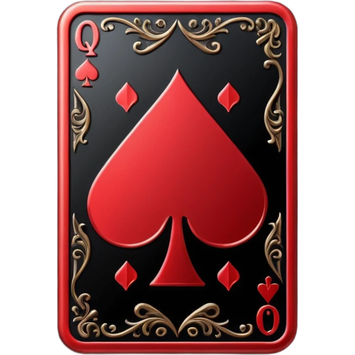 Jack of Spades with out the card only the symbols emoji