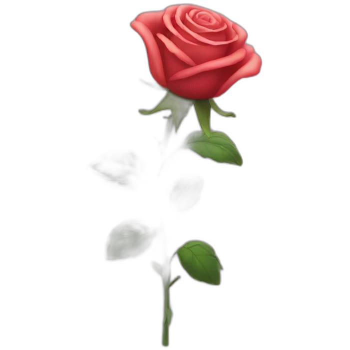 Two roses for two barbies emoji