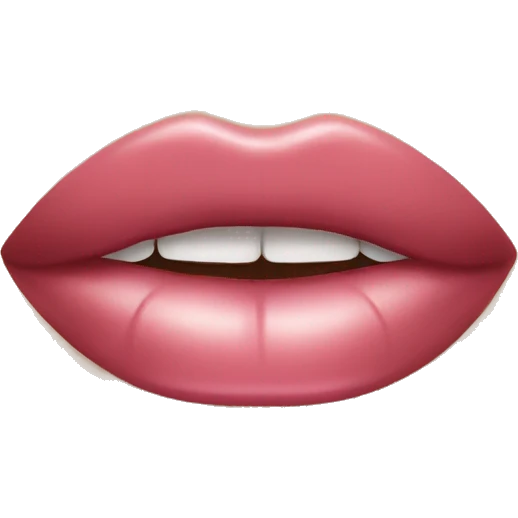 Lip gloss emoji