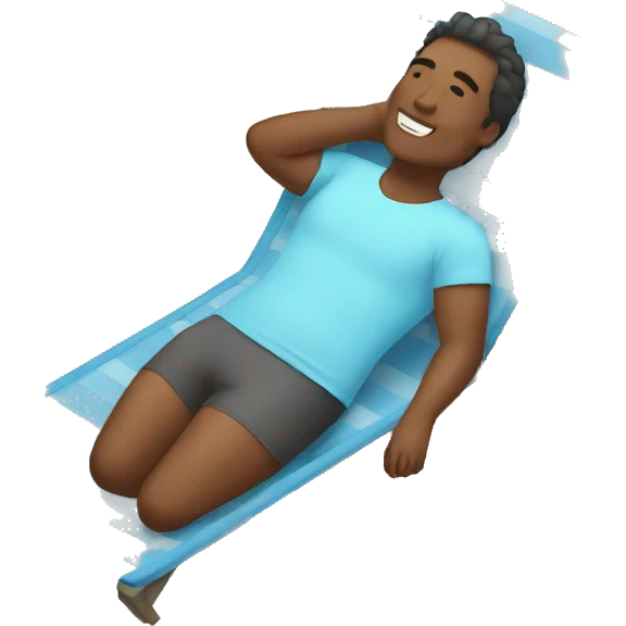 sunbathing emoji