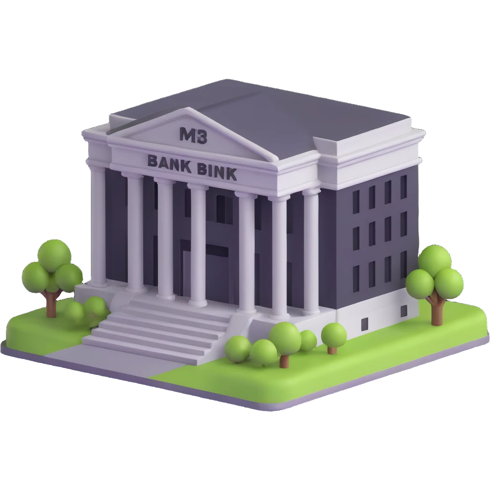 bank building emoji