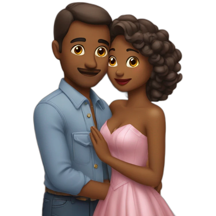 Bisous je t'aime emoji