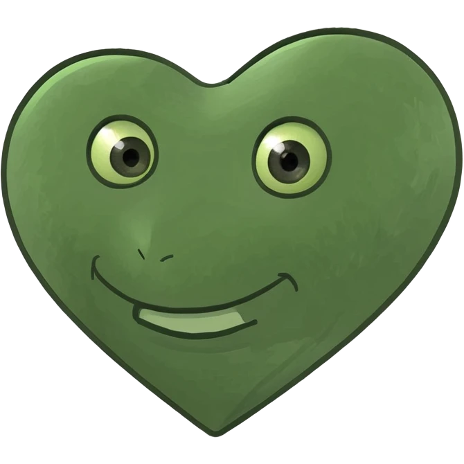 Emoji de corazon de color vino  emoji