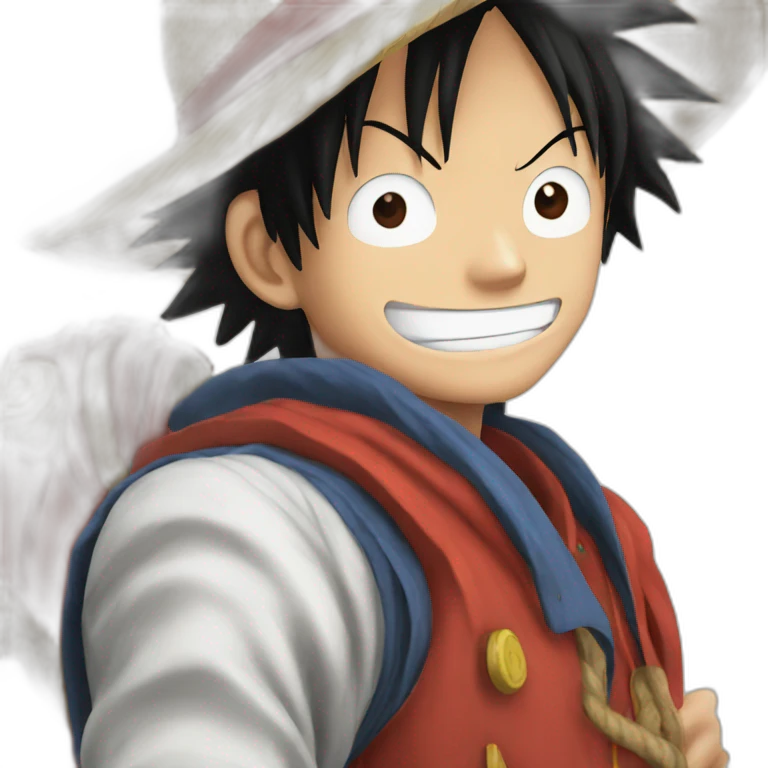 Luffy emoji