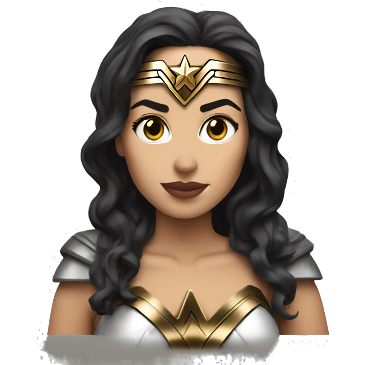 wonder Woman doing avirn emoji
