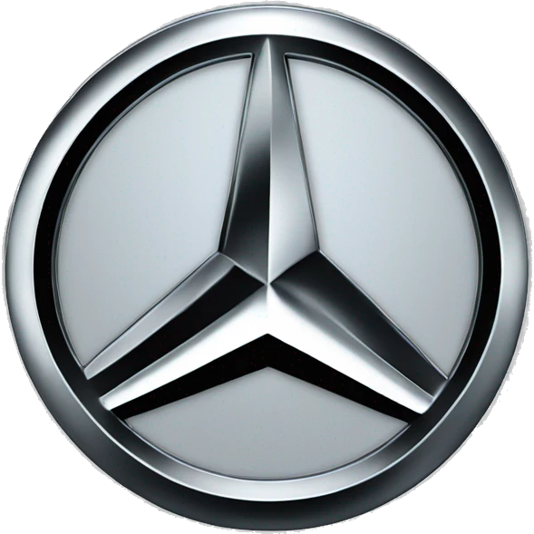 Mercedes benz logo emoji