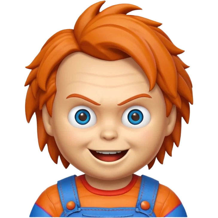 Un emojin de chuky emoji