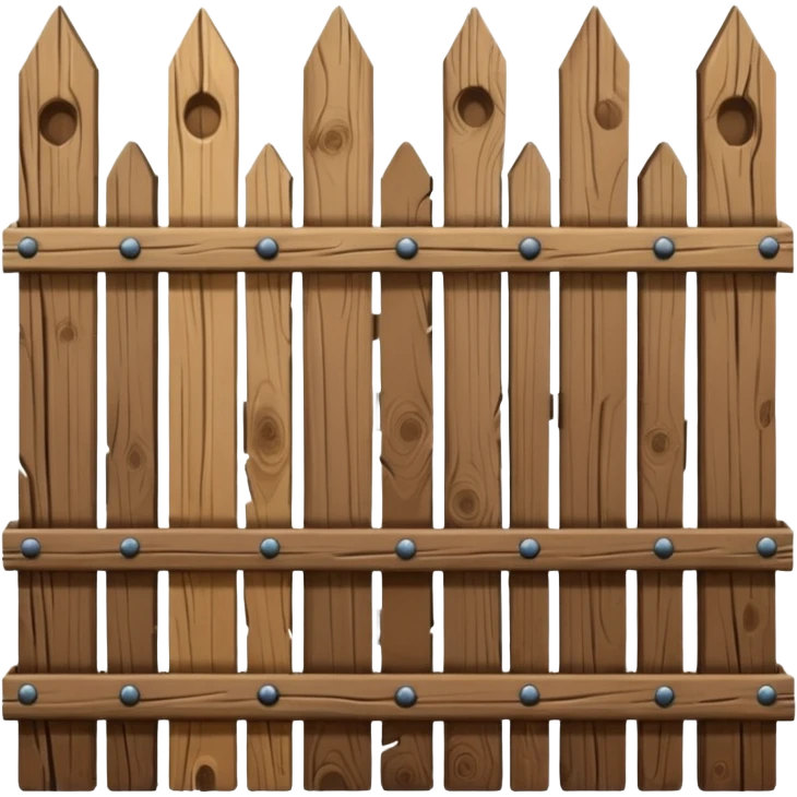 Fence emoji