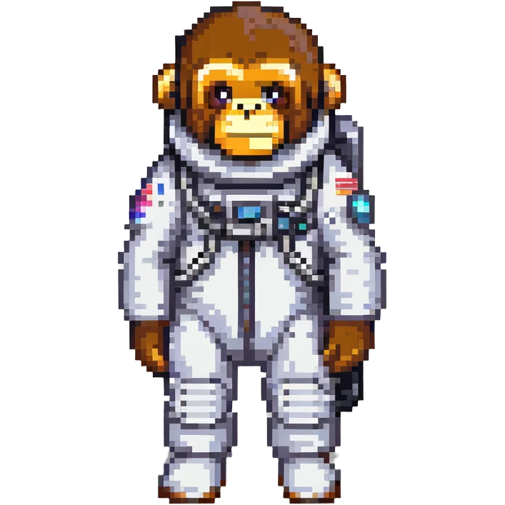 ape in a spacesuit emoji