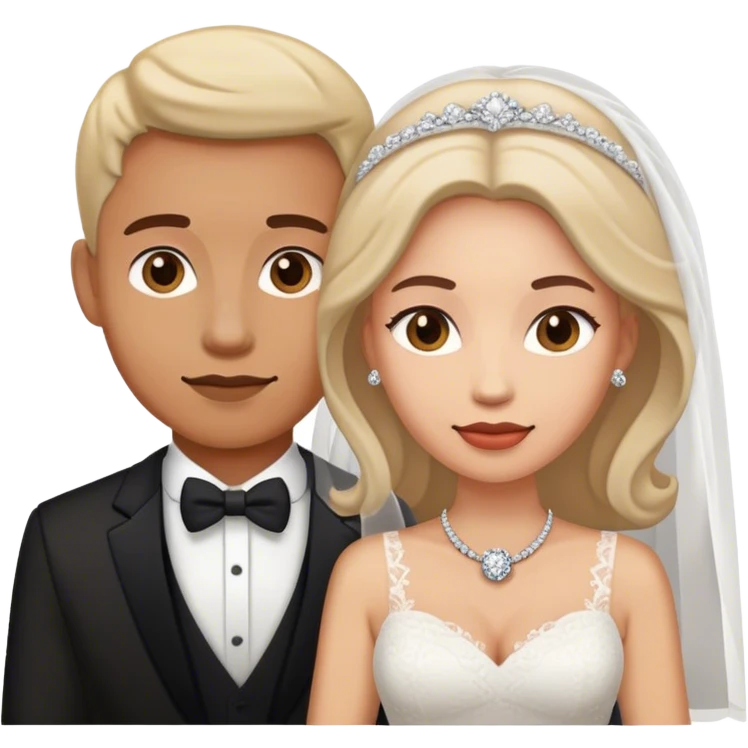 Wife with huspand emoji