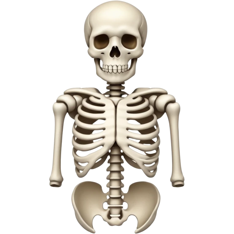 RIBS on a skeleton emoji