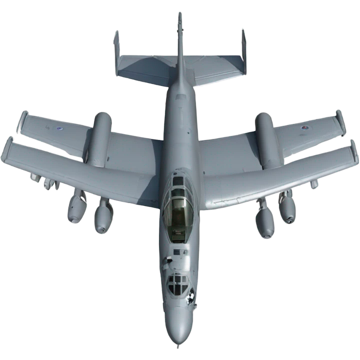 A-10 warthog military plane emoji