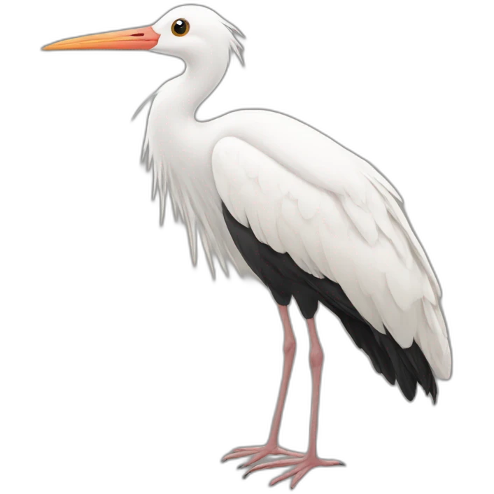 Stork emoji