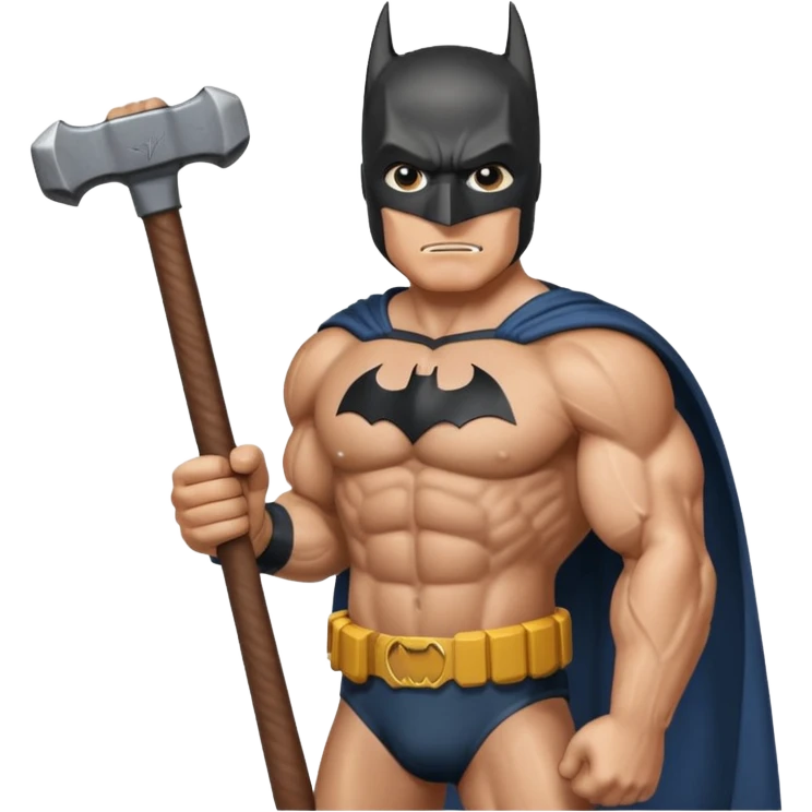 batman hammer emoji