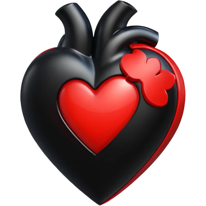 gothic animated heart emoji